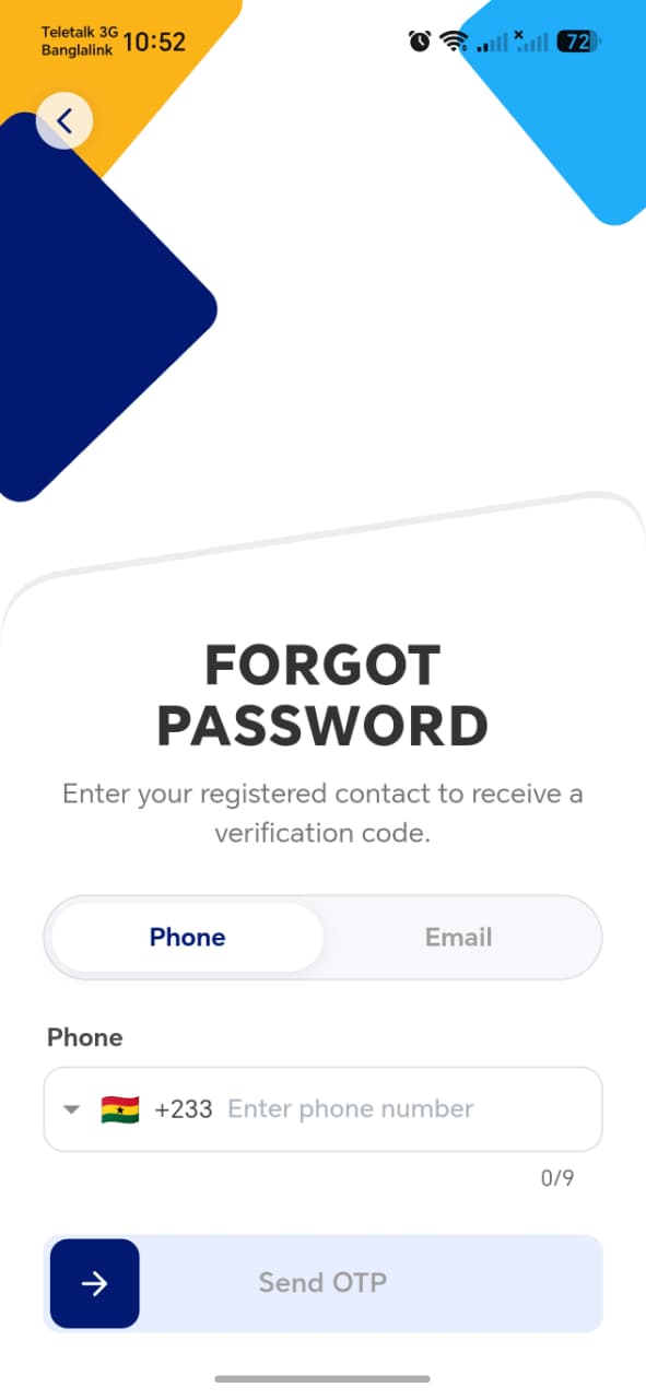 Forgot Password