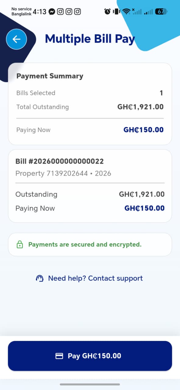 Payment Summary